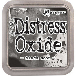Distress Oxide -mustetyyny, sävy black soot