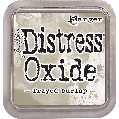 Distress Oxide -mustetyyny, sävy frayed burlap