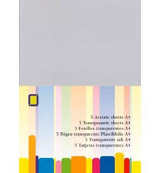 Asetaattikalvo, A4, 5 arkkia