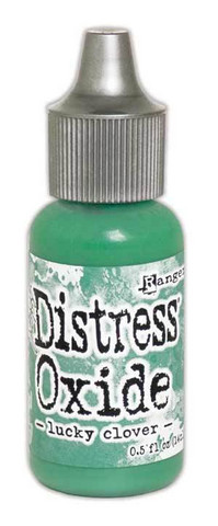 Distress Oxide täyttöpullo, sävy lucky clover