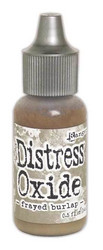 Distress Oxide täyttöpullo, sävy frayed burlap