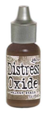 Distress Oxide täyttöpullo, sävy walnut stain