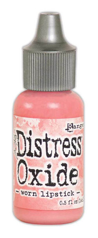 Distress Oxide täyttöpullo, sävy worn lipstick