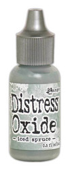 Distress Oxide täyttöpullo, sävy iced spruce