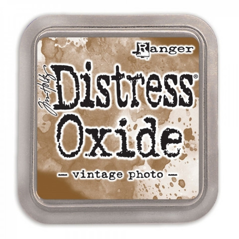 Distress Oxide -mustetyyny, sävy vintage photo