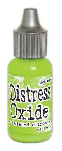 Distress Oxide täyttöpullo, sävy twisted citron