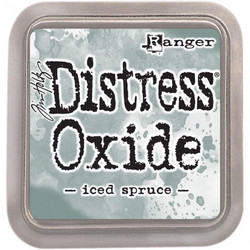 Distress Oxide -mustetyyny, sävy iced spruce