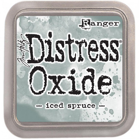 Distress Oxide -mustetyyny, sävy iced spruce
