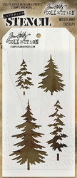 Tim Holtz Woodland -sapluuna
