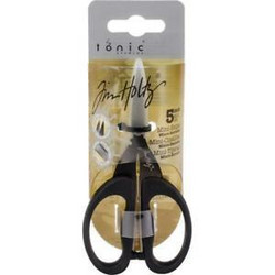 Tim Holtz Non-Stick Micro Serrated Mini Snips -sakset, 5