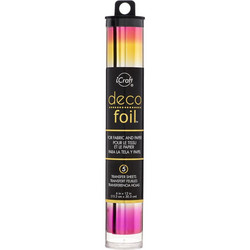 Deco Foil -folio, sävy Summer Rainbow
