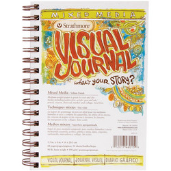 Strathmore Visual Journal Mixed Media -lehtiö 5.5