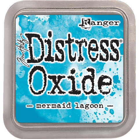 Distress Oxide -mustetyyny, sävy mermaid lagoon