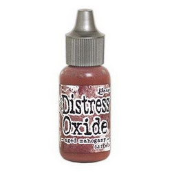 Distress Oxide täyttöpullo, sävy aged mahogany