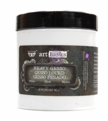 Finnabair Art Basics Heavy Gesso, valkoinen, 500 ml