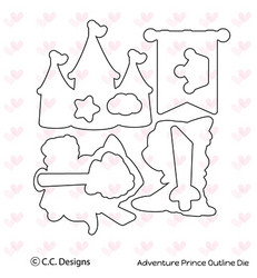 C.C.Designs stanssisetti Adventure Prince