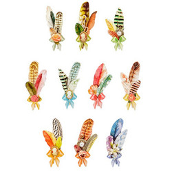 Valmiiksi leikattuja 3D kuvia, Feathers