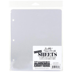 Tim Holtz Storage Sheets, 5 kpl