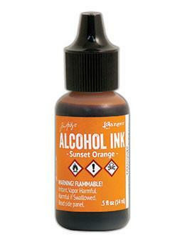 Tim Holtz alkoholimuste, sävy Sunset Orange