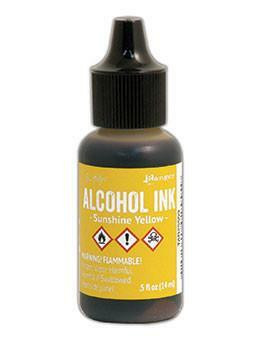 Tim Holtz alkoholimuste, sävy Sunshine Yellow