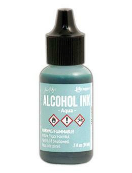 Tim Holtz alkoholimuste, sävy Aqua