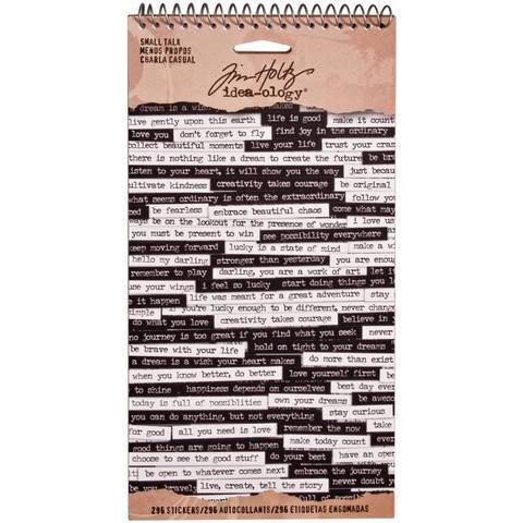 Tim Holtz Idea-ology Small Talk -tarrat