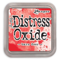 Distress Oxide -mustetyyny, sävy barn door