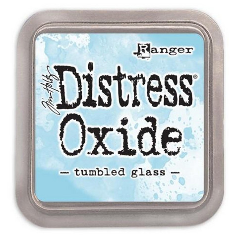 Distress Oxide -mustetyyny, sävy tumbled glass