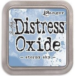 Distress Oxide -mustetyyny, sävy stormy sky