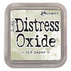 Distress Oxide -mustetyyny, sävy old paper