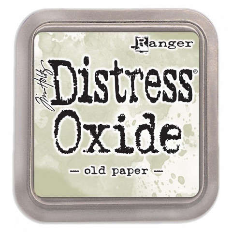 Distress Oxide -mustetyyny, sävy old paper