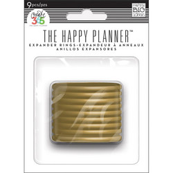 Mambi Happy Planner renkaat. Gold. 1.75