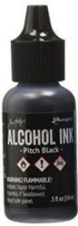 Tim Holtz alkoholimuste, sävy Pitch Black