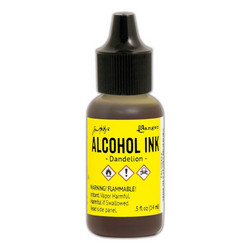 Tim Holtz alkoholimuste, sävy Dandelion