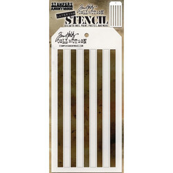 Tim Holtz Shifter Stripes -sapluuna