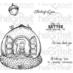 Heartfelt Creations Oakberry Cottage & Sentiments -leimasinsetti