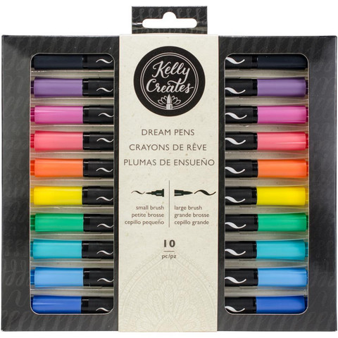 Kelly Creates Dream Pens kynäsetti Rainbow