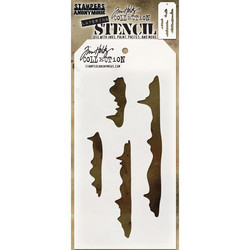 Tim Holtz Snowcap -sapluuna
