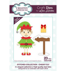 Creative Expressions stanssisetti Cheeky Elf