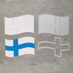 Stanssisetti Suomen lippu