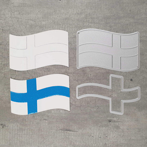 Stanssisetti Suomen lippu
