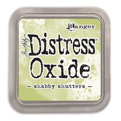 Distress Oxide -mustetyyny, sävy shabby shutters