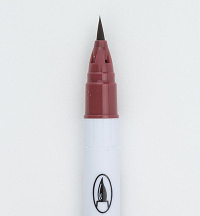 ZIG Clean Colors Real Brush -kynä, sävy deep red