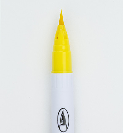 ZIG Clean Colors Real Brush -kynä, sävy yellow