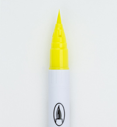 ZIG Clean Colors Real Brush -kynä, sävy lemon yellow