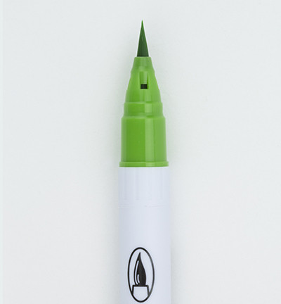 ZIG Clean Colors Real Brush -kynä, sävy may green