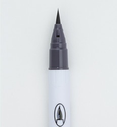 ZIG Clean Colors Real Brush -kynä, sävy gray