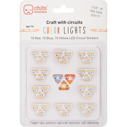Chibitronics RYB LED Mega Pack, led-valopakkaus