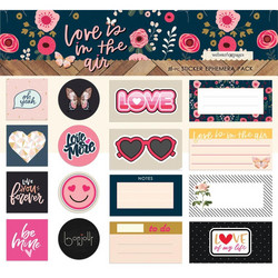 Webster's Pages Love Is In The Air Ephemera -tarrat