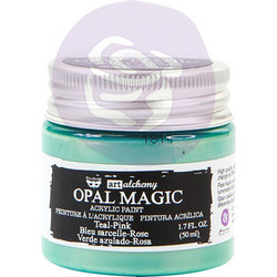 Finnabair Art Alchemy akryylimaali, sävy Opal Magic Teal-Pink